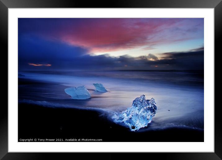 Arctic Clouds Framed Mounted Print by Tony Prower