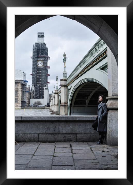 Grey London : Stress Created #3 Framed Mounted Print by Awoken Photography UK