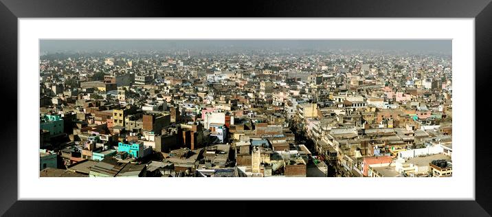Old Delhi India Framed Mounted Print by Sonny Ryse