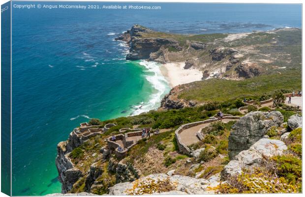 Cape Point South Africa Canvas Print by Angus McComiskey