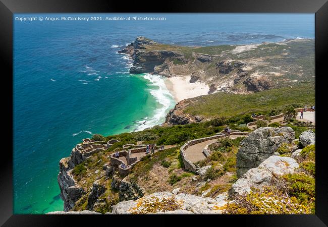 Cape Point South Africa Framed Print by Angus McComiskey
