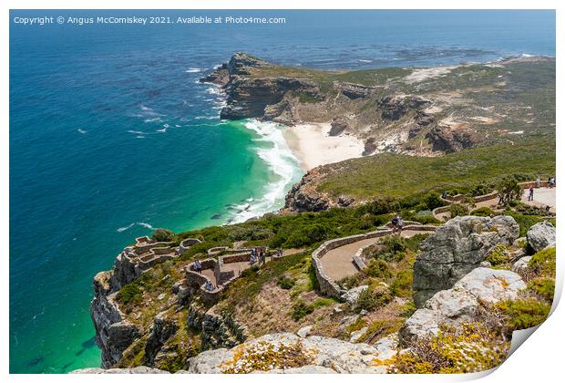 Cape Point South Africa Print by Angus McComiskey