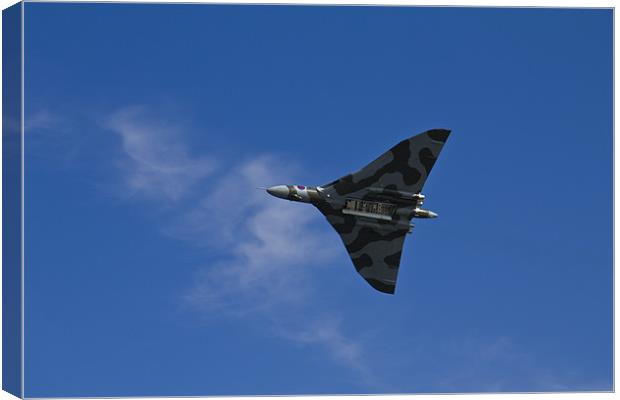 vulcan bomber Canvas Print by Northeast Images