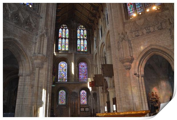 Ely Cathedral Print by John Bridge