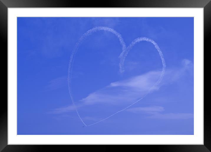 love is in the air. Framed Mounted Print by Northeast Images