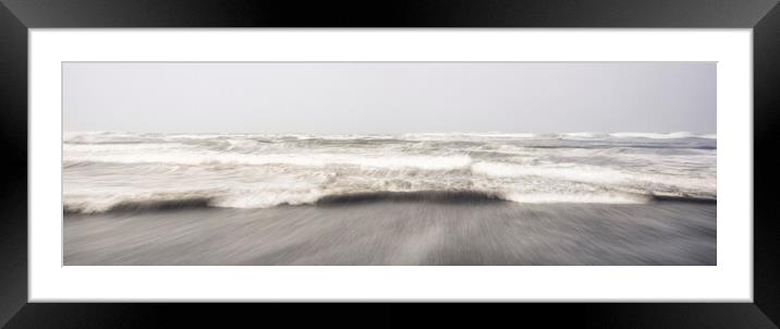 Ocean Waves Framed Mounted Print by Sonny Ryse