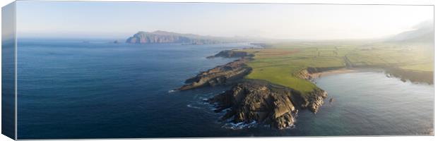 Aerial of the Dingle Peninsula Canvas Print by Sonny Ryse