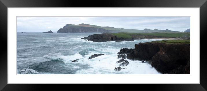 Dingle Peninsula Ireland Framed Mounted Print by Sonny Ryse