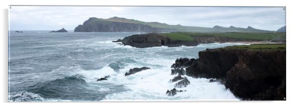 Dingle Peninsula Ireland Acrylic by Sonny Ryse