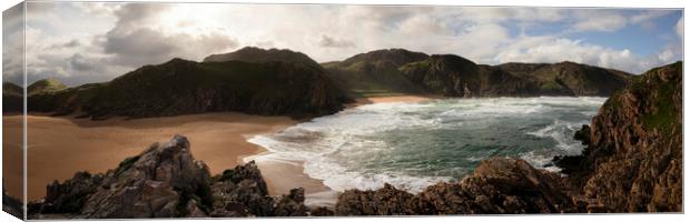 Murder Hole Beach Ireland Wild atlantic way Canvas Print by Sonny Ryse