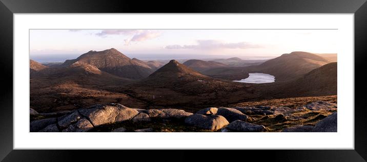 The Moune mountains ireland Framed Mounted Print by Sonny Ryse