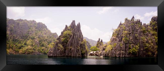 Coron Coast Philippines Palawan Framed Print by Sonny Ryse