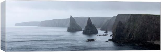 Duncansby Sea Stacks Scotland Canvas Print by Sonny Ryse