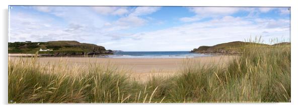 Highlands Beach Scotland Acrylic by Sonny Ryse