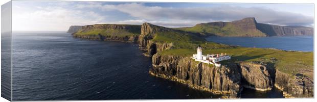 Neist Point Lighthouse Isle of Skye Scotland 2 Canvas Print by Sonny Ryse
