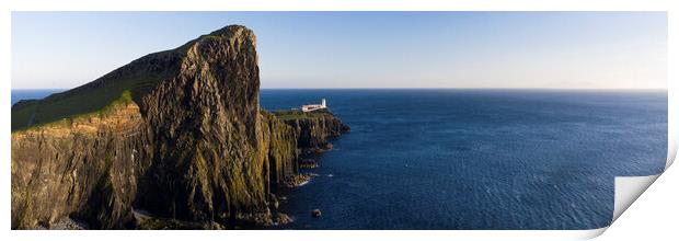Neist Point Lighthouse Isle of Skye Scotland Print by Sonny Ryse