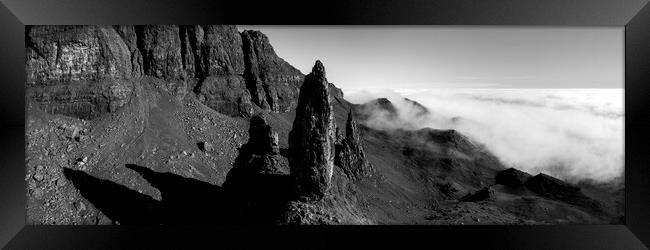Old Man of Storr on the Isle of Skye Framed Print by Sonny Ryse