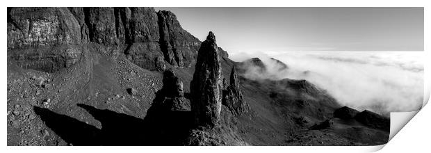 Old Man of Storr on the Isle of Skye Print by Sonny Ryse