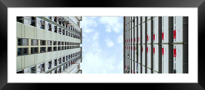 Signapore HDB FLags 3 Framed Mounted Print by Sonny Ryse