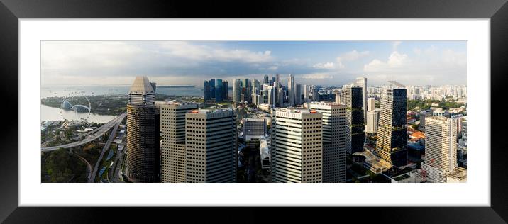 Suntec City SIngapore Framed Mounted Print by Sonny Ryse