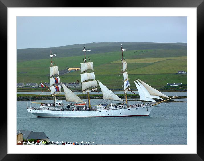 Tall Ships Race Shetland 2011 Framed Mounted Print by Lynn Bolt