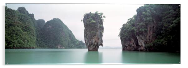James Bond Island Thailand Acrylic by Sonny Ryse