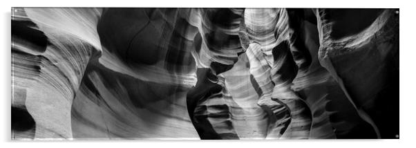 Antelope canyon Arizona Acrylic by Sonny Ryse
