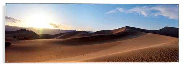 Death Valley Sand Dunes USA Acrylic by Sonny Ryse
