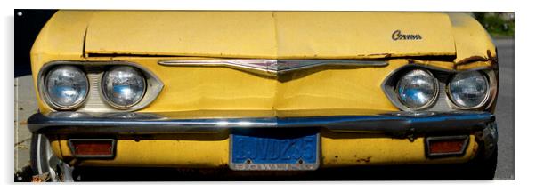 Rusting Corvette Acrylic by Sonny Ryse