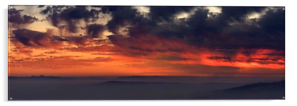 Sunset Acrylic by Sonny Ryse