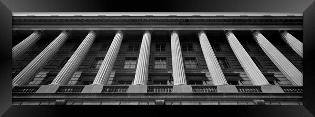 Washington DC IRS Building USA Framed Print by Sonny Ryse