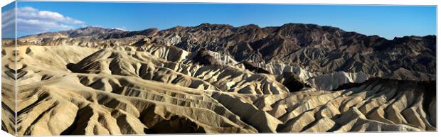 Zabriskie Point Death Valley National Park USA Canvas Print by Sonny Ryse