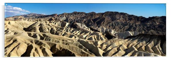 Zabriskie Point Death Valley National Park USA Acrylic by Sonny Ryse