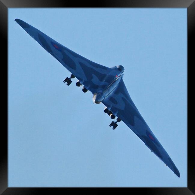 Vulcan Xh558 Framed Print by Allan Durward Photography