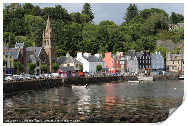 Tobermory and Harbour, Isle of Mull Print by Imladris 