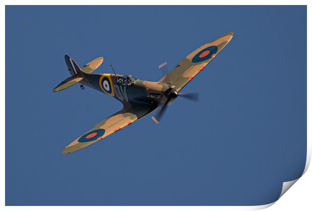Spitfire Mk.1 Print by J Biggadike