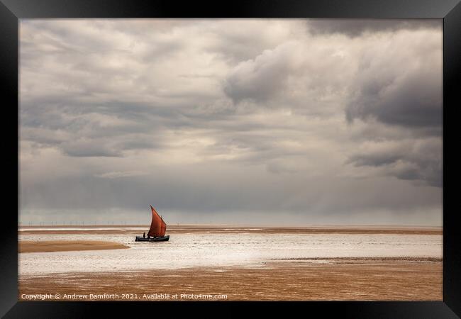 Wells Next The Sea Framed Print by Andrew Bamforth