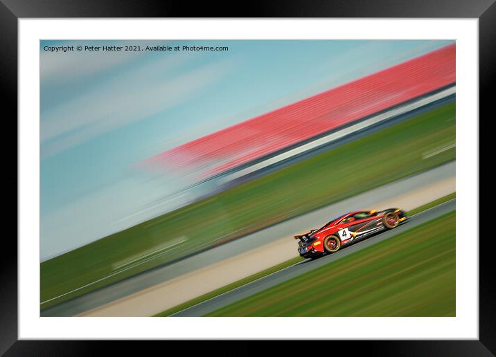 GT Speed Framed Mounted Print by Peter Hatter