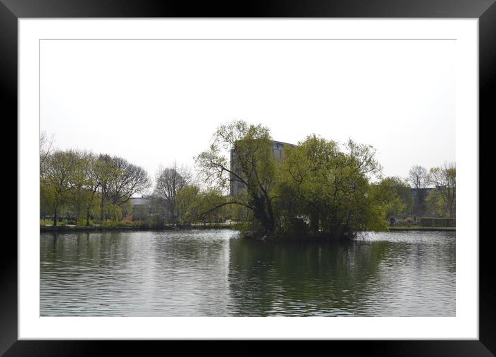  Chelmsford Central Park Framed Mounted Print by John Bridge