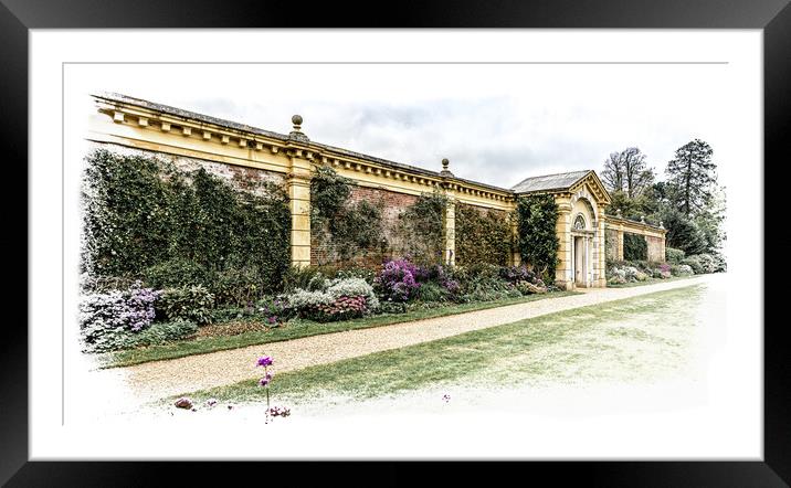 Outside the walled garden Framed Mounted Print by Ian Johnston  LRPS