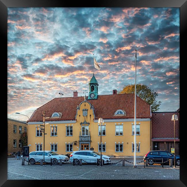 Solvesborg Town Hall Framed Print by Antony McAulay