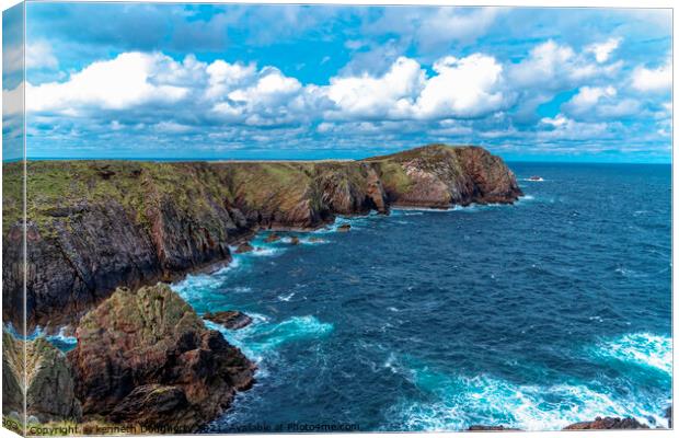  Tory Island, Donegal.  Canvas Print by kenneth Dougherty