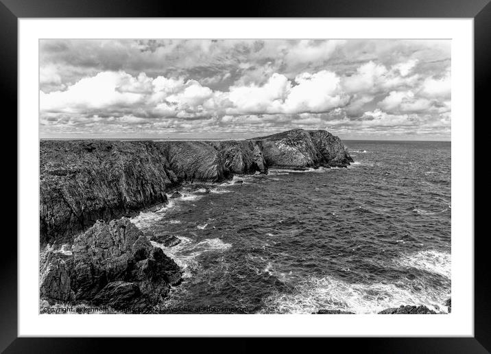  Tory Island, County Donegal.  Framed Mounted Print by kenneth Dougherty
