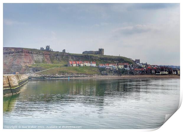 Whitby  Print by Sue Walker