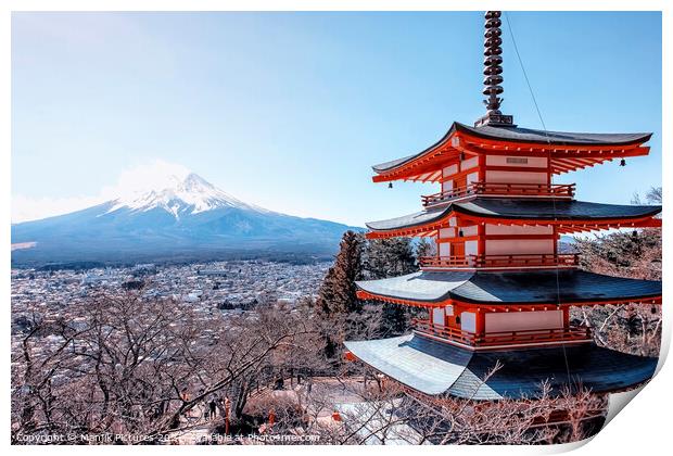 Beauty of Japan Print by Manjik Pictures