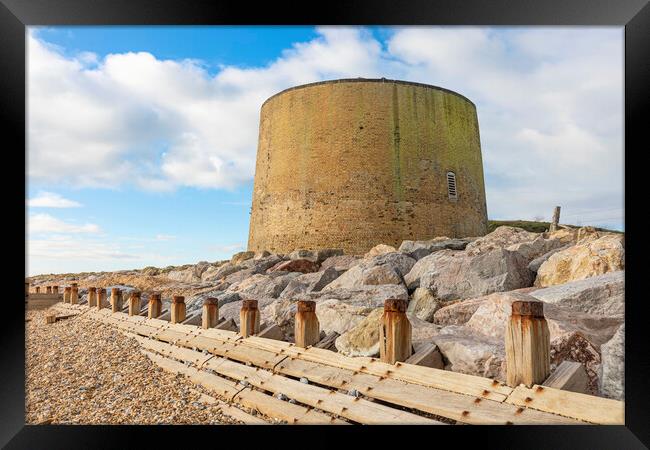 Martello Tower 14 Framed Print by David Hare
