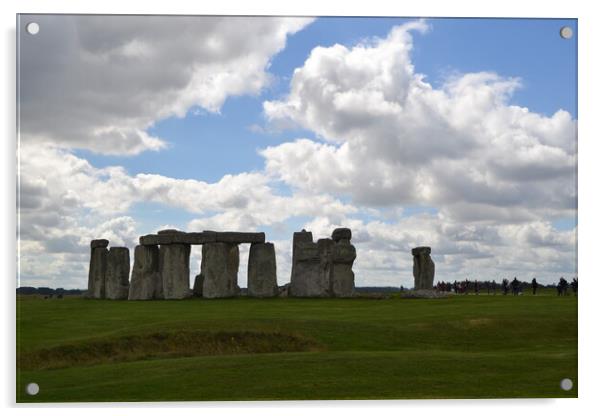 Stonehenge Acrylic by John Bridge