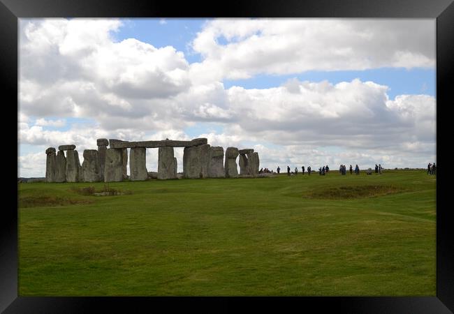 Stonehenge Framed Print by John Bridge