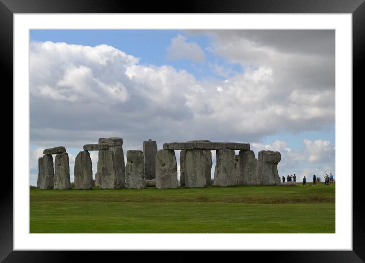 Stonehenge Framed Mounted Print by John Bridge