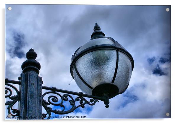 Light the sky Acrylic by Maria Tzamtzi Photography